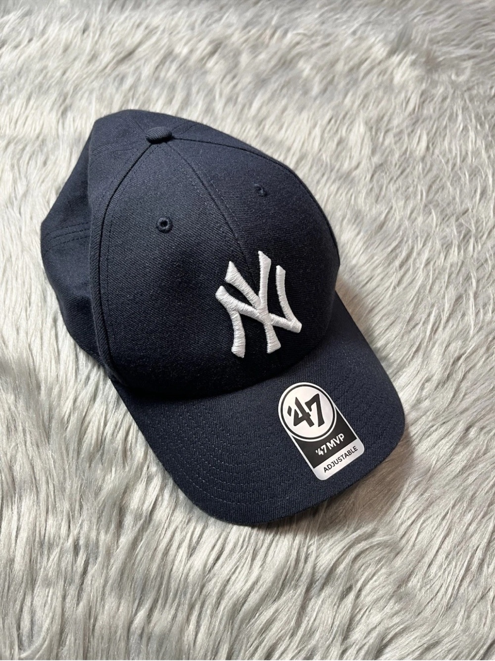 New York Yankees MLB Baseball Navy 47 Brand Hat One Size Adjustable